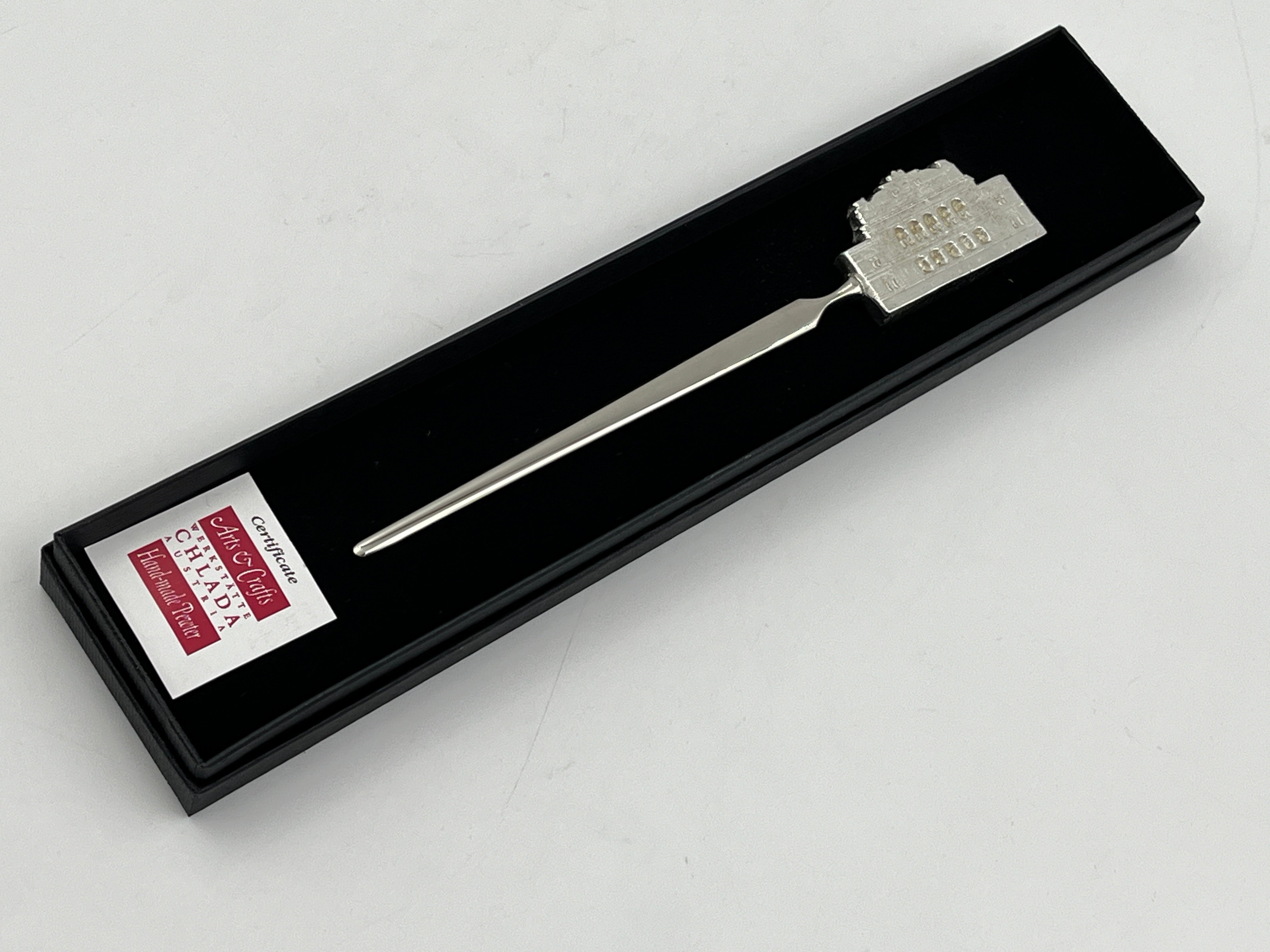 brieföffner in geschenkebox staatsoper