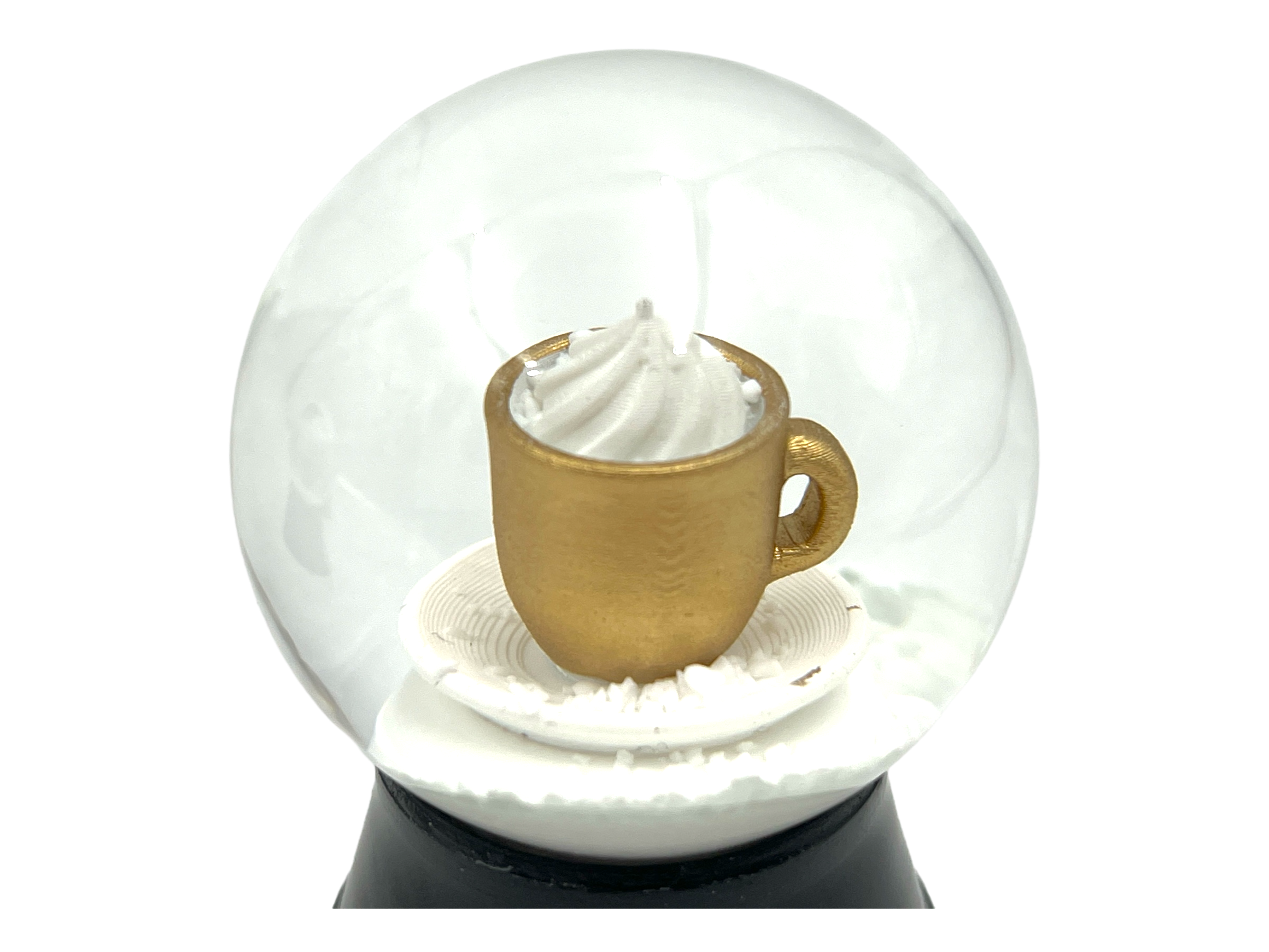 wiener schneekugel klein detailansicht kaffeehäferl