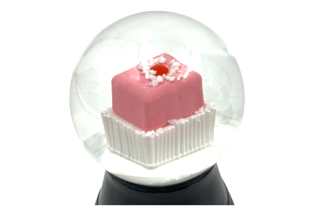 wiener schneekugel klein detailansicht punschkrapfen