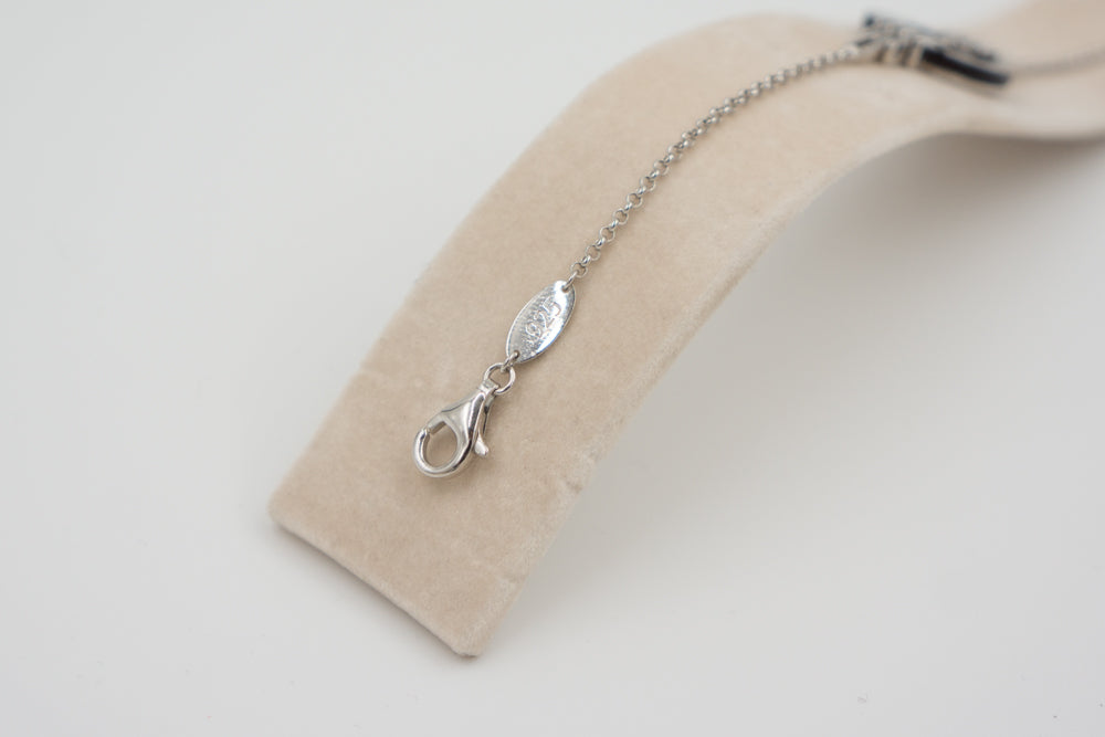 armband mit Onyx steing geometrisch verschluss