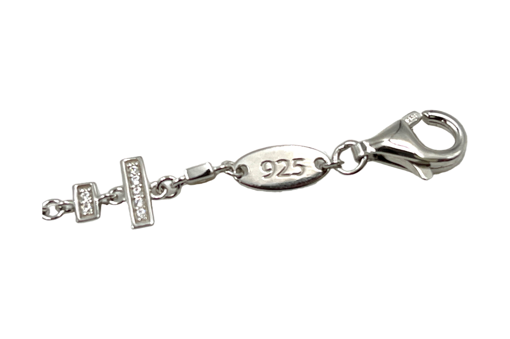 armband mit einen onyx stein verschluss