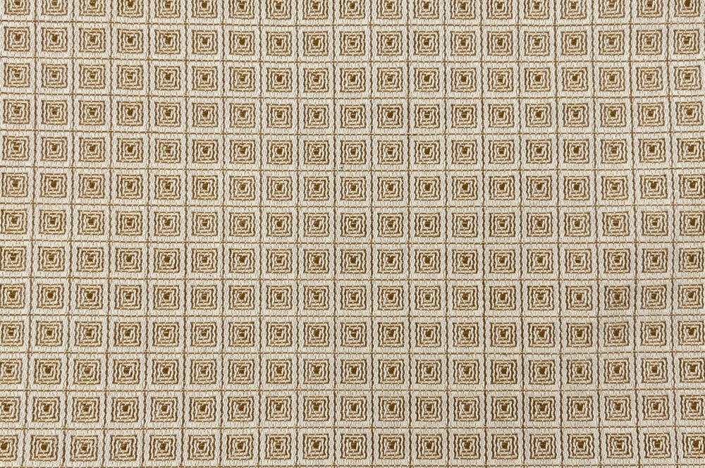 Das Winterkissen „Kassette“ von Backhausen  Mit einem edlen Muster Kassette inspiriert von Otto Prutscher und einer warmen Schurwolle-Rückseite Schurwolle, Detailansicht Design