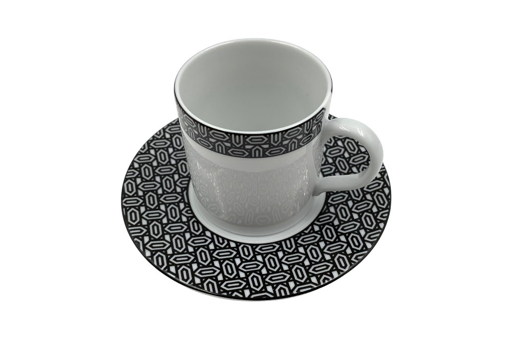 oew espressotasse mit diamantmuster