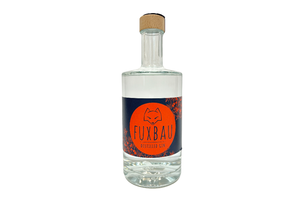 Flasche fuxbau destrilled gin