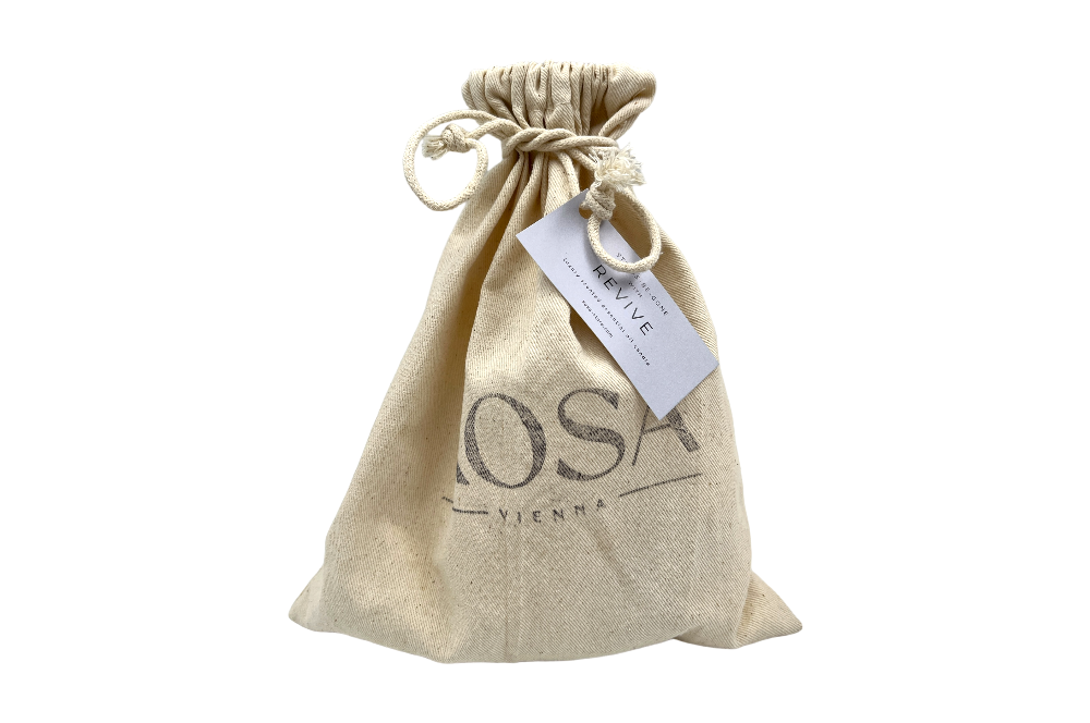 duftkerze revive von Kosa in Glas in Verpackungssack