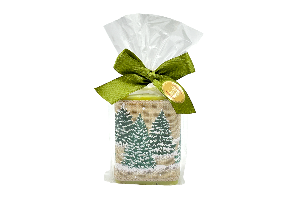 scahfsmilchseife mit weihnachtsmotiv