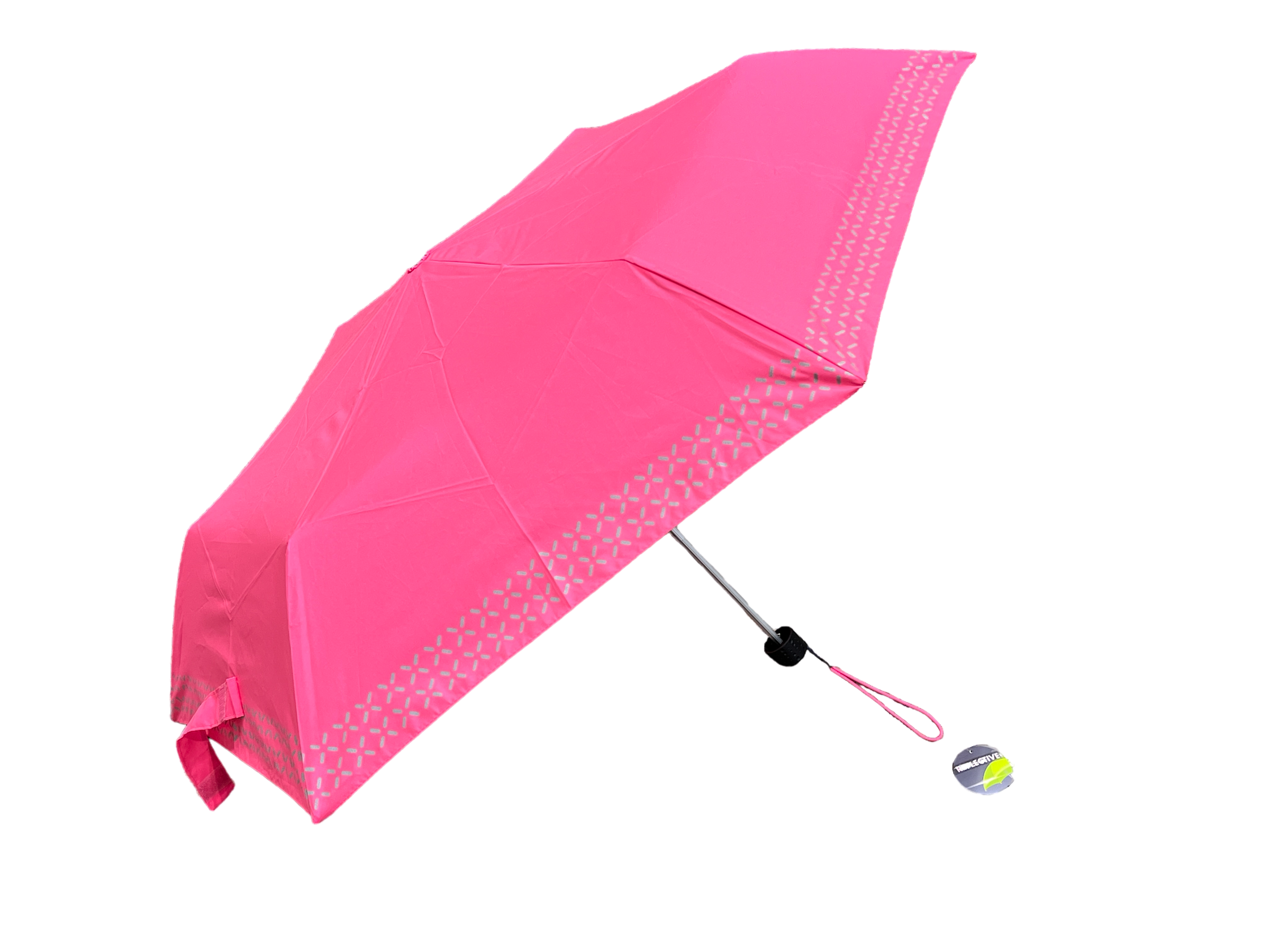 schirm aufgespannt in pink