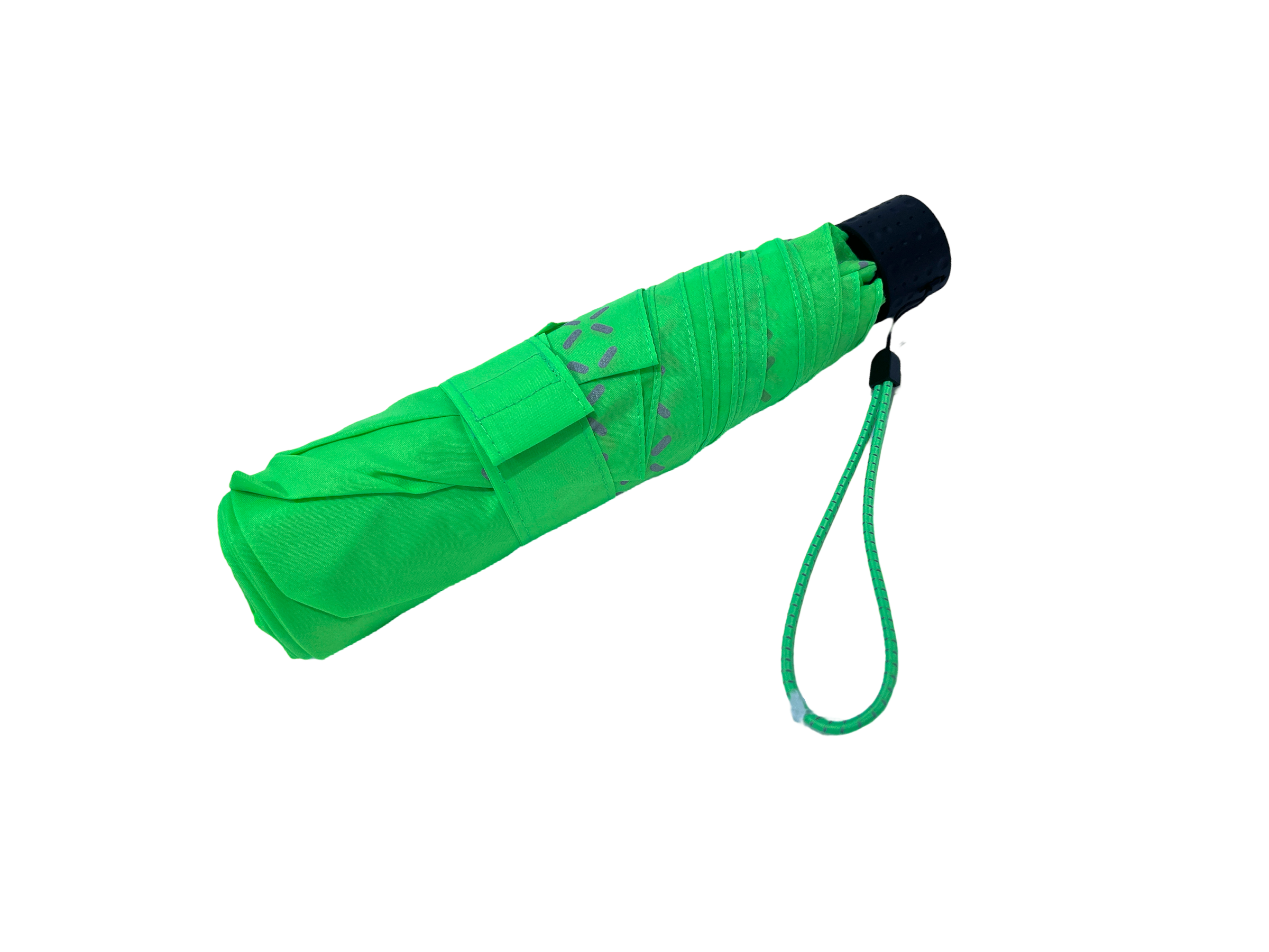 leuchtgrüner schrim zusammengeklappt