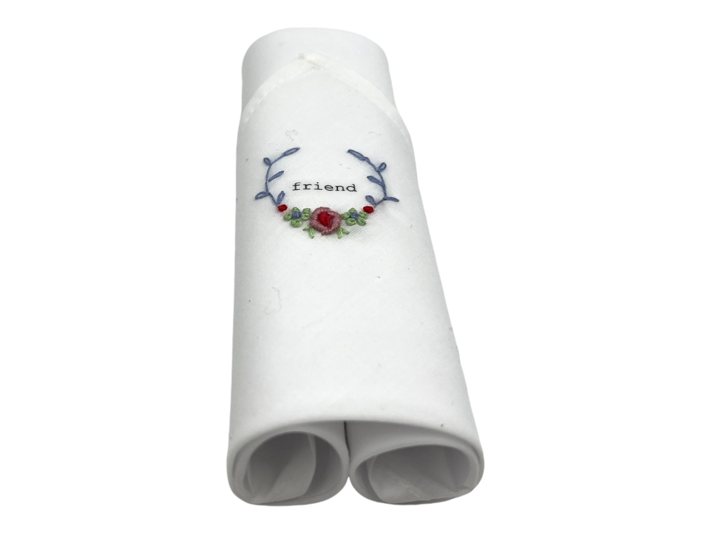 Baumwolltaschentuche mit Stickerer Friend