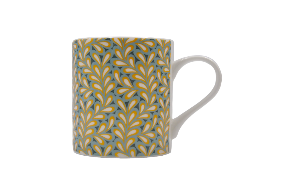 teetasse ugo zovetti in oliv seitenansicht