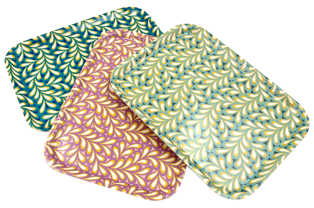 tablett rechteckig ugo zovetti in den kollektionsfarben