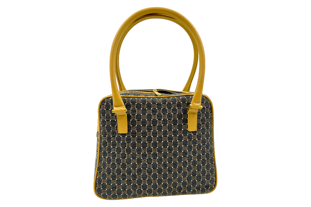 versacrum brown celebration handtasche Ansicht von hinten