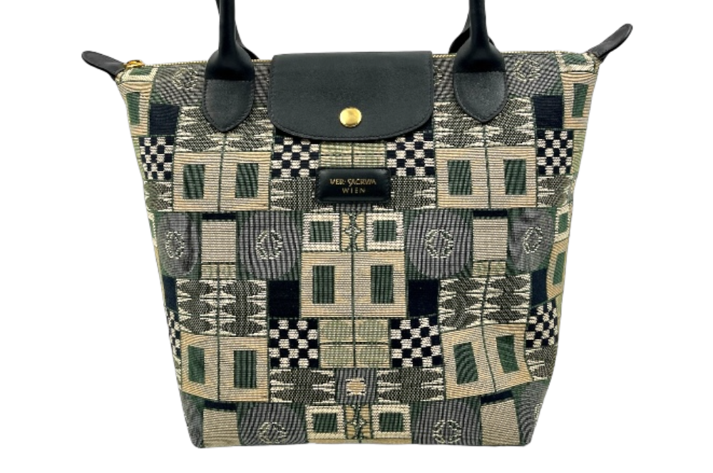 Versacrum Shopper Ansicht detailansicht grün