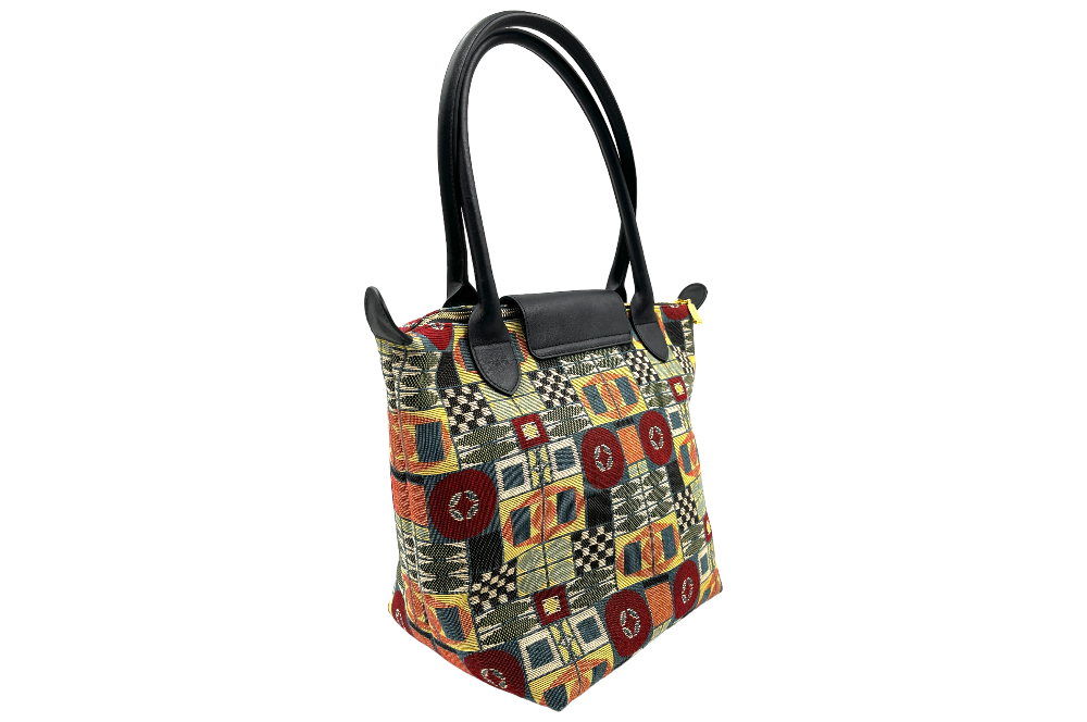 Versacrum Shopper Ansicht seitlich rot
