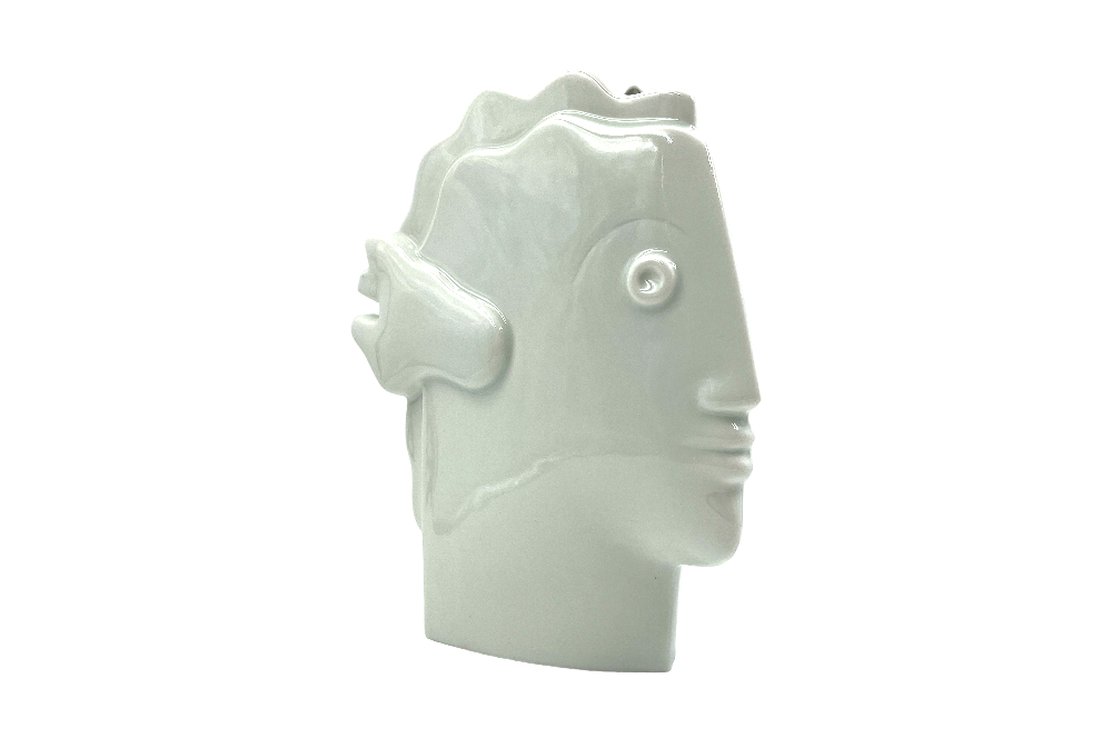 kopfvase Hermes von seite