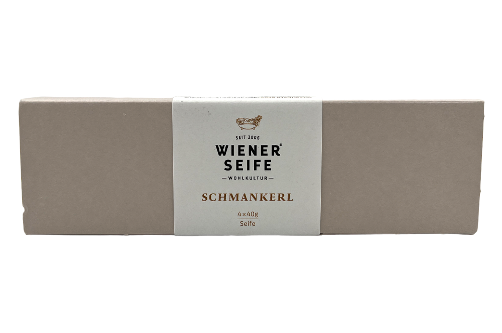 Wiener Seife schmankel Verpackung mit Logo