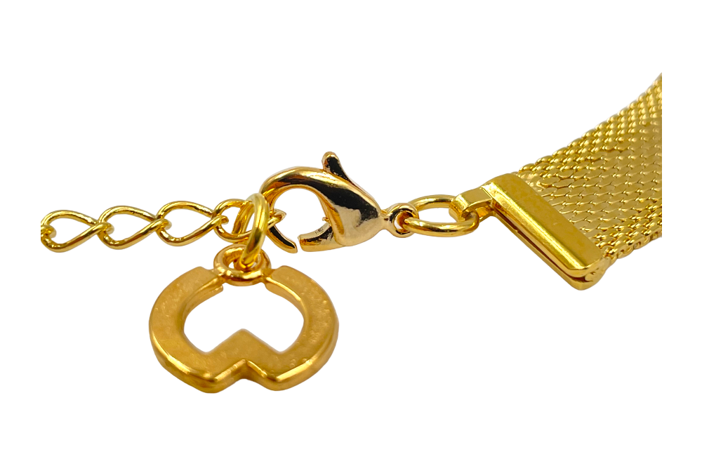 collier im Jugendstildesign verschluss