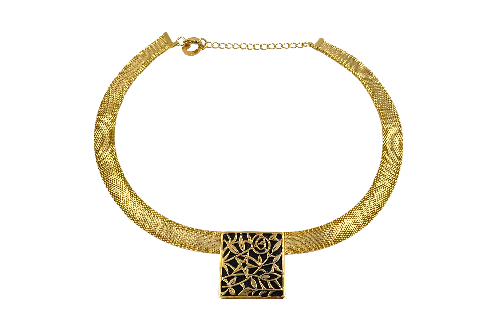 collier im Jugendstildesign
