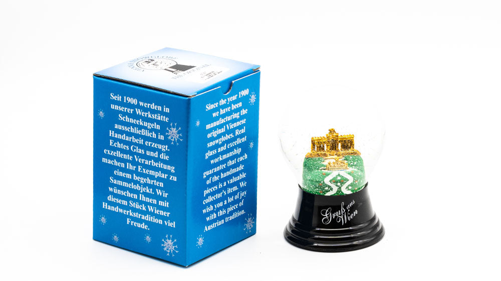 Schneekugel Schönbrunn mit Verpackung