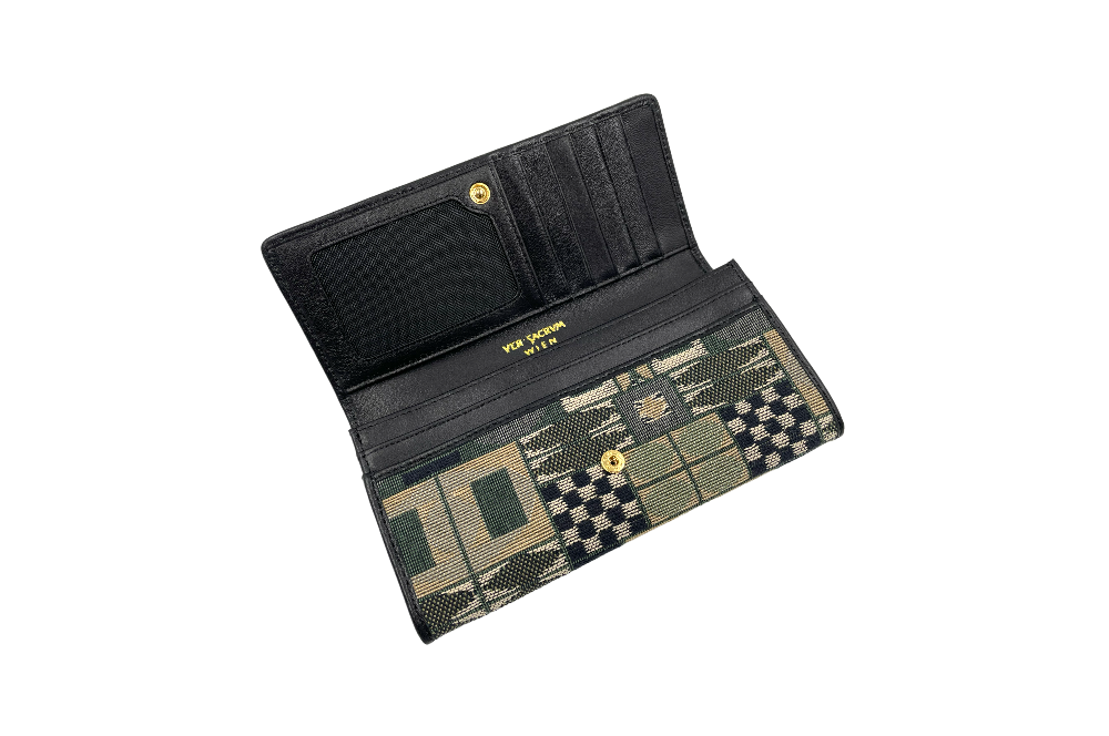 versacrum kuvertbrieft geöffnet, in  grün