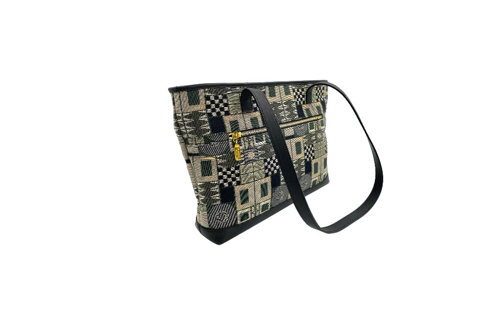 versacrum shopper gross in grün