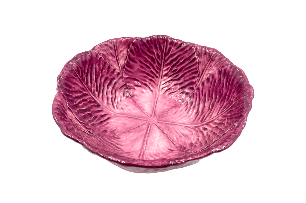 salatschüssel mit rotkraut optik