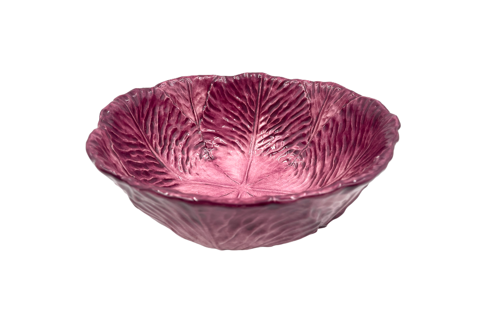 salatschüssel mit rotkraut optik