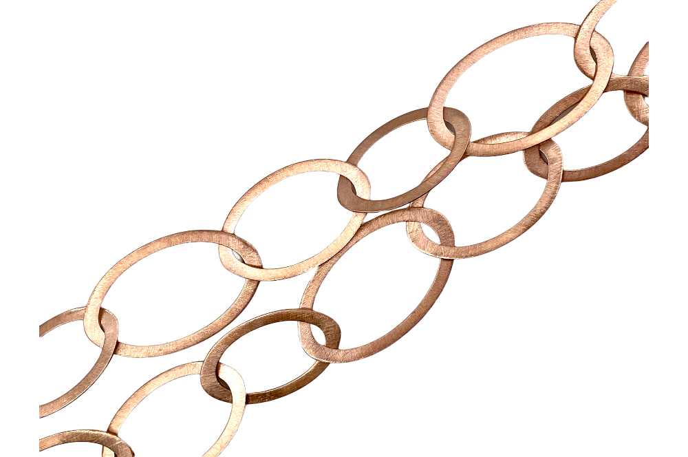 collier vergoldet in rose detailansicht