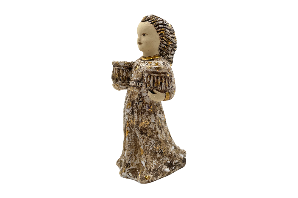 hallstattkeramik großer engel von der seite