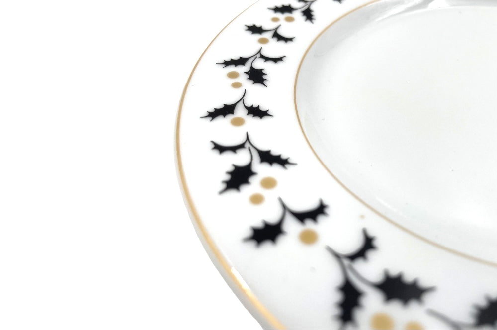 brotteller aus der produktlinie Holly, detailansicht