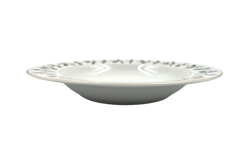 suppenteller aus der produktline holly ansicht von der seite