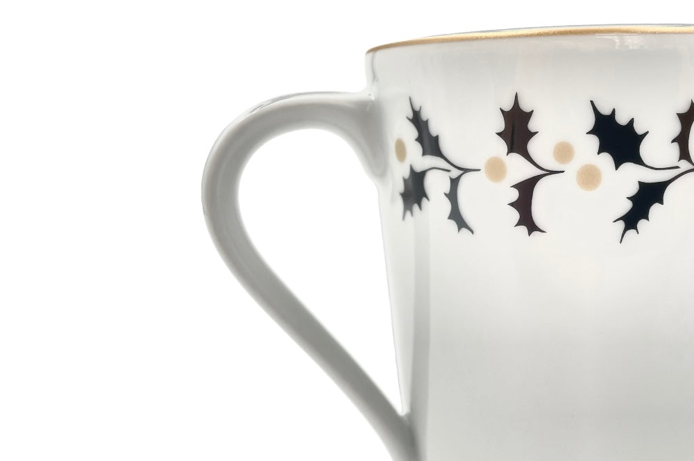 Kaffeehäferl aus der produktline holly, detailansicht