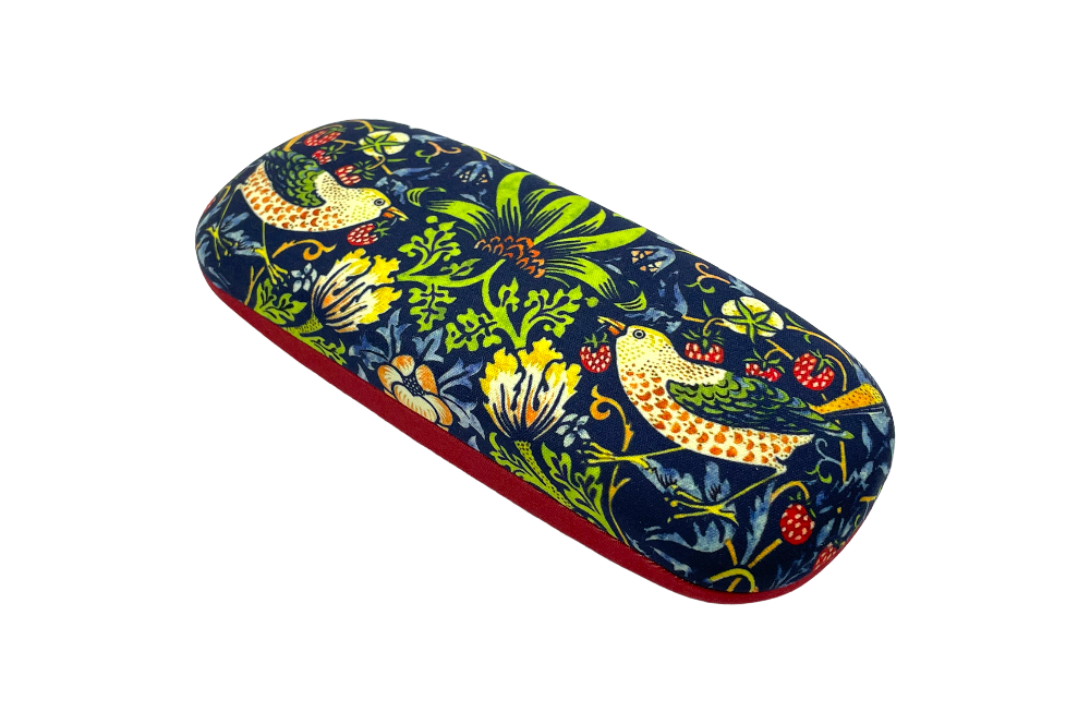 brillenetui mit william morris design