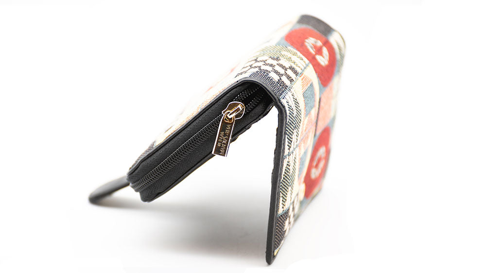 Geldbörse VerSacrum aufgeklappt