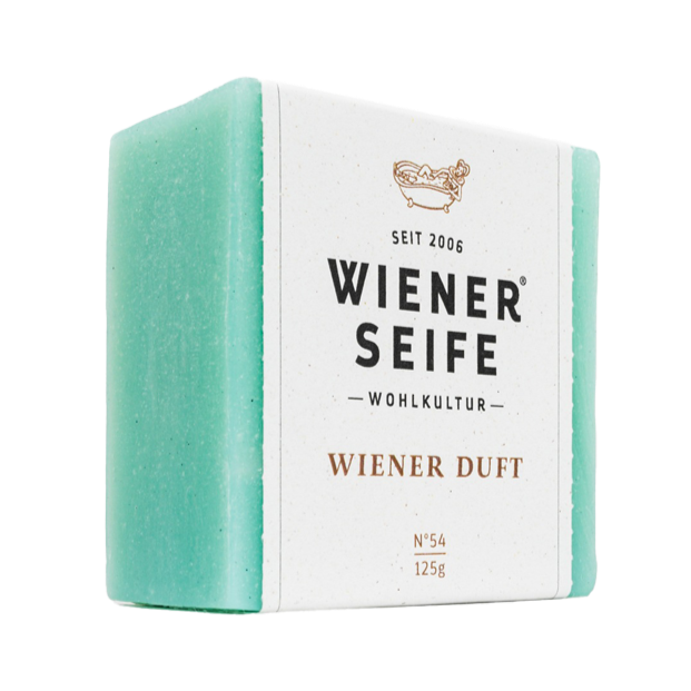 Wiener Seife, Wienr Duft Nr.54, 125 g, Ansicht von der Seite