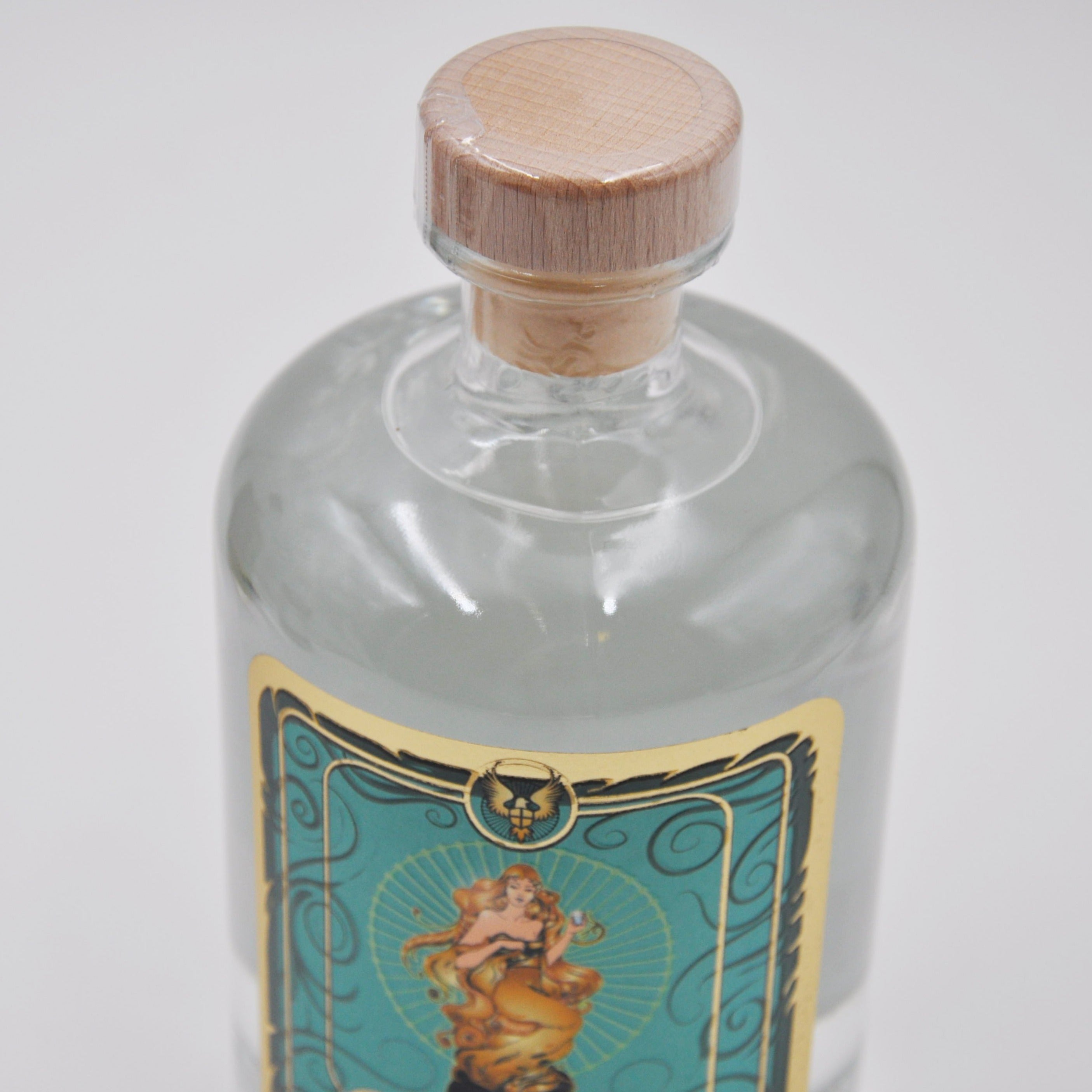 1 Flasche WinGin, Nahaufnahme