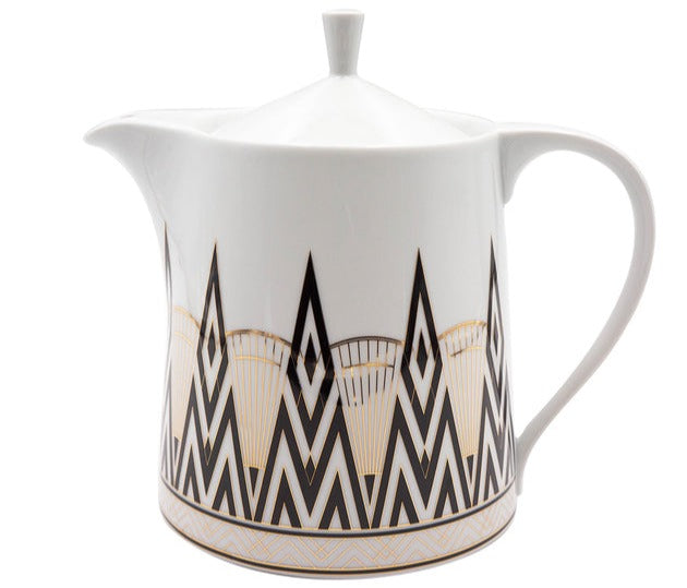 art deco kaffeekanne