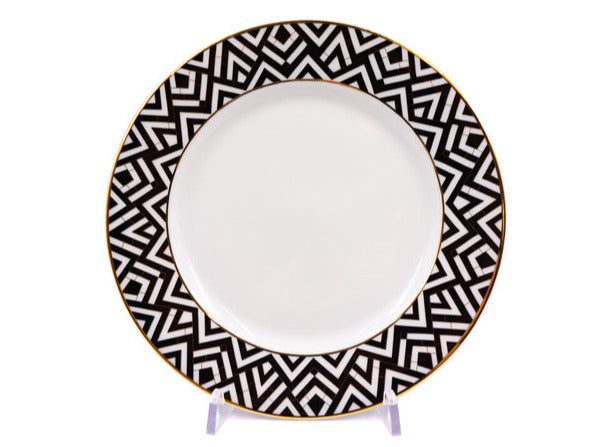 oew desert teller im art deco design