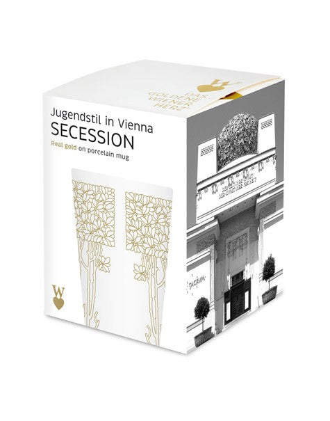 Verpackung Porzellanbecher Secession