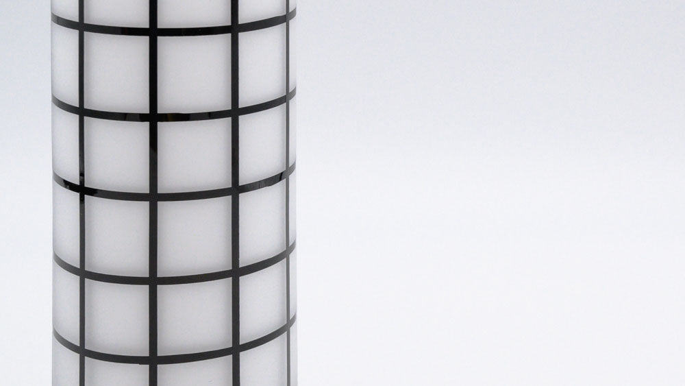 Vase Wiener Werkstätte schwarz