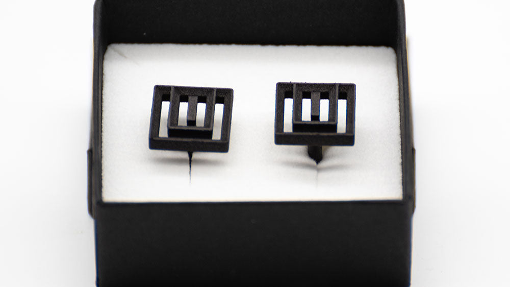 Manschettenknöpfe 3D in Schatulle © LIK Akademie