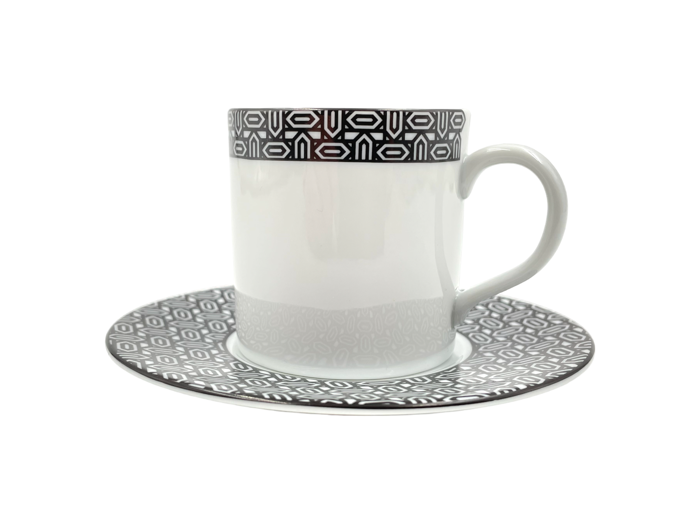 oew espressotasse mit diamantmuster