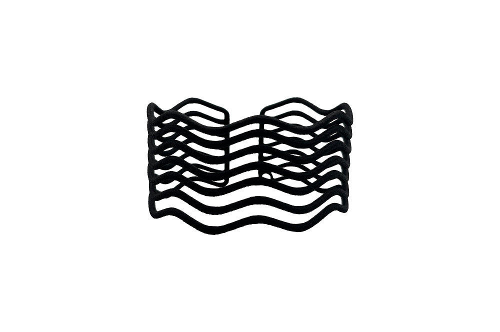 Armreifen aus Polyamide inspiriert von zeitlosen Art déco-Design