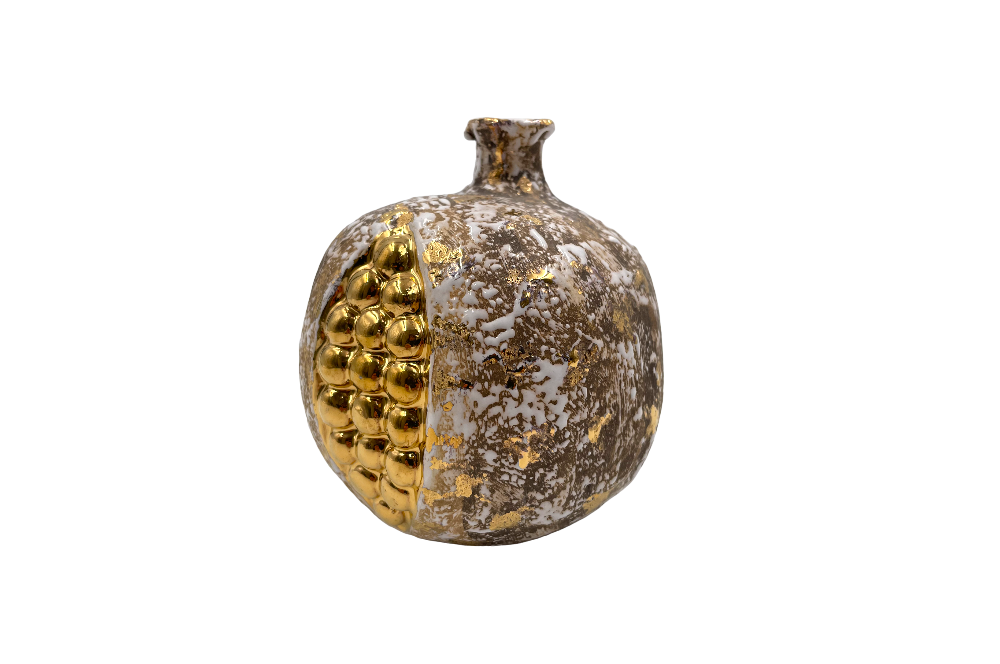 mittlere keramaik in form eines Granatapfels 