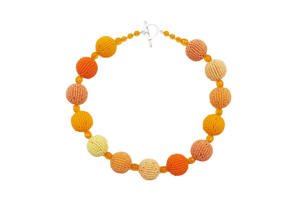 Kugelkette orange